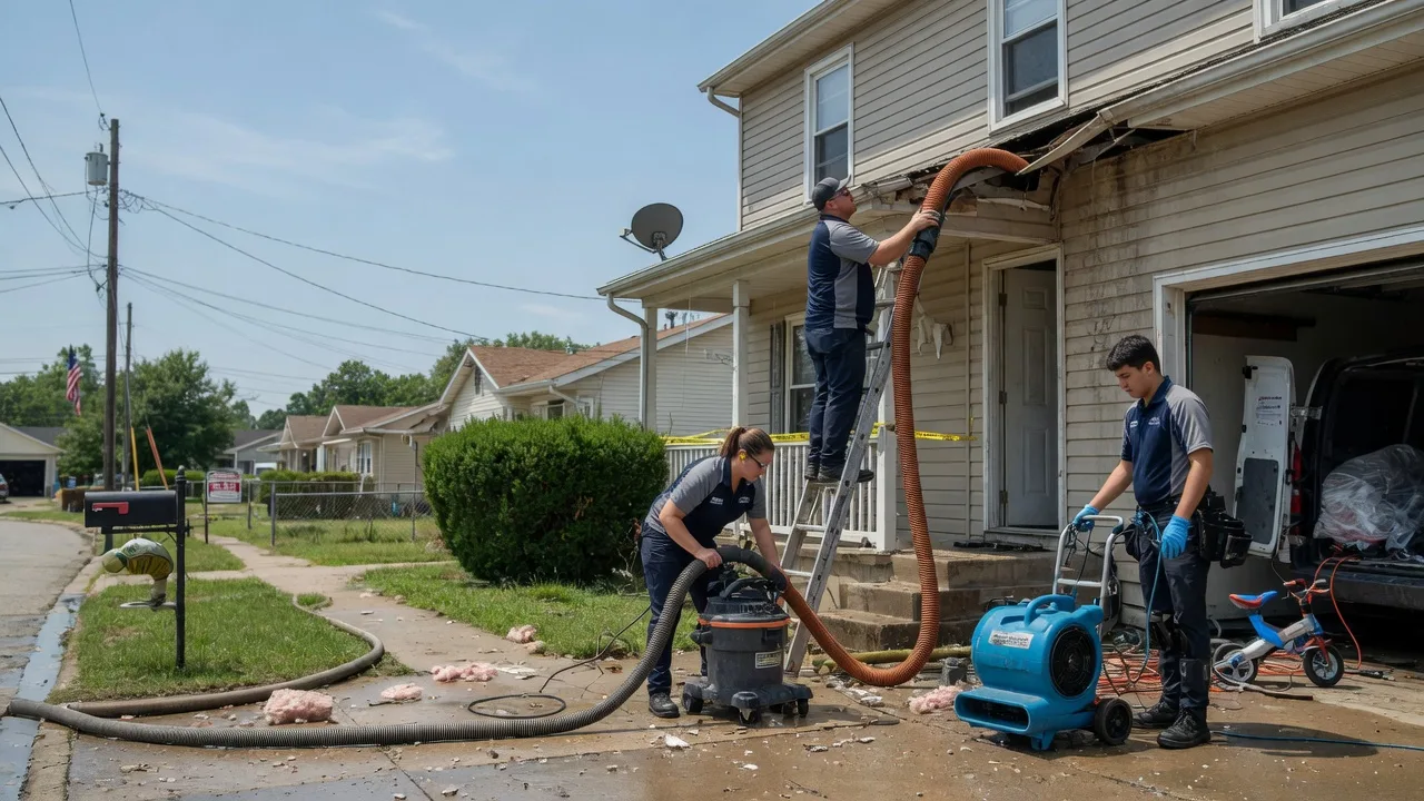 Water Damage Restoration in North Henderson, IL near me
